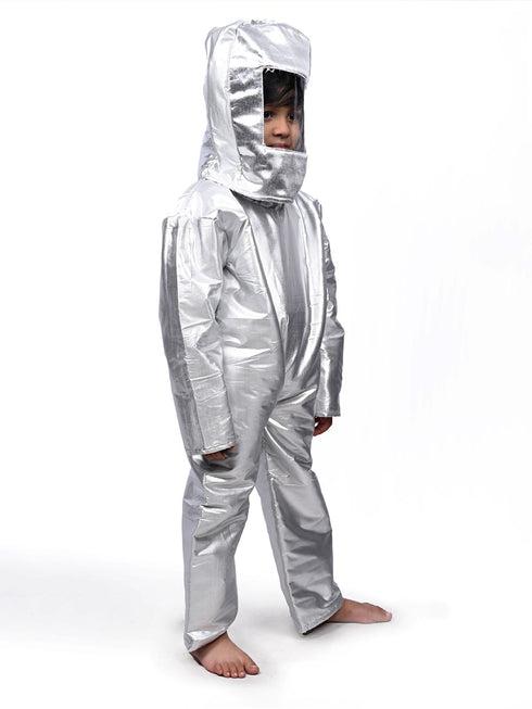 BookMyCostume Space Astronaut with Helmet Kids Fancy Dress Costume